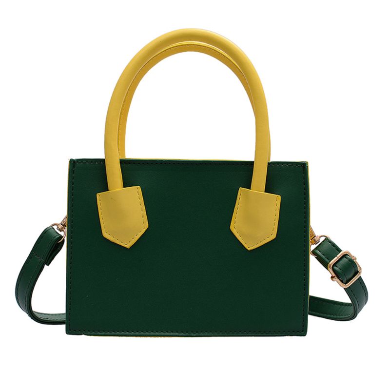 Pu leren handtas schouder messenger satchel dames tote tas met handvat: Gn