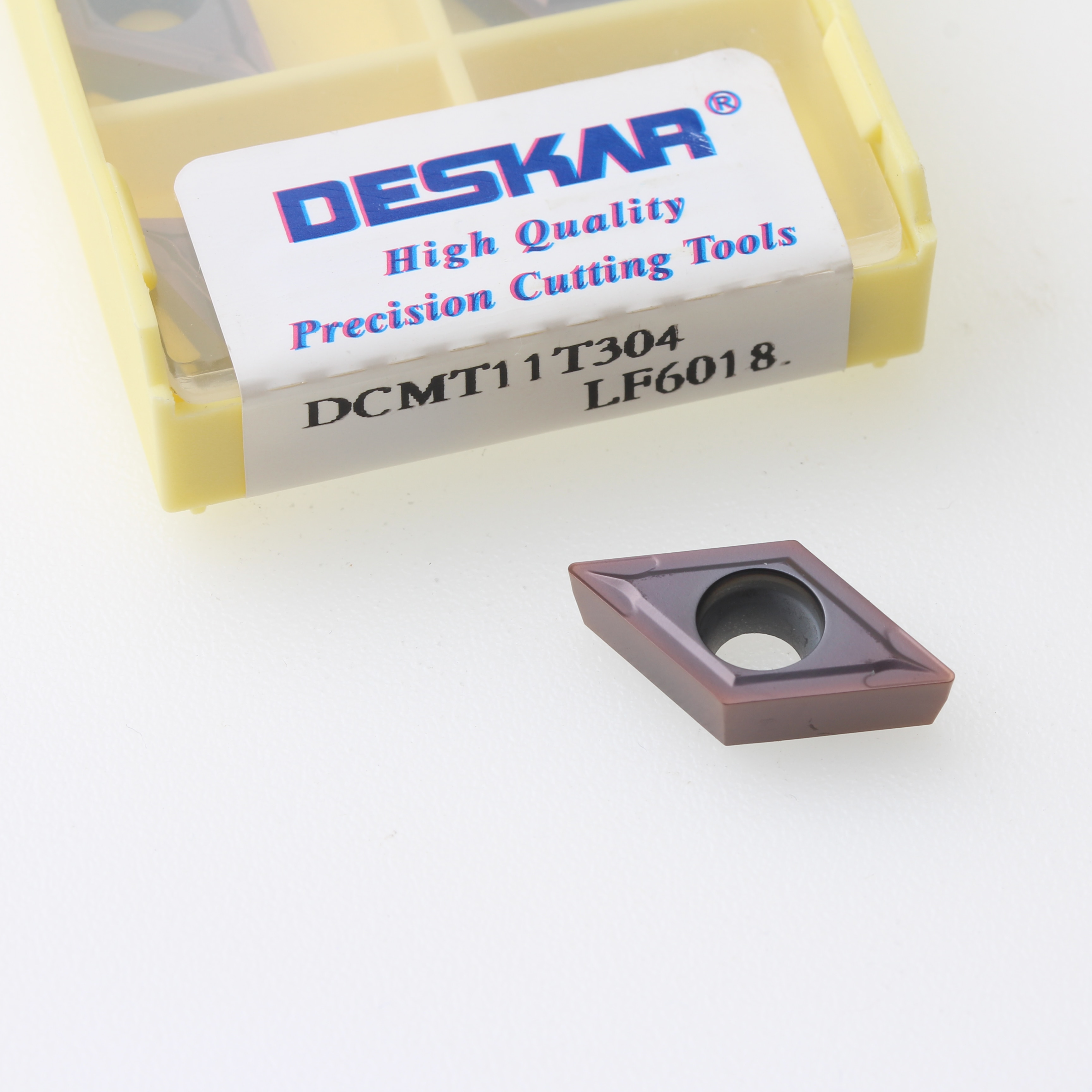 10 stk deskar dcmt 070204- mv dcmt 070208 mv dcmt 11 t 304 dcmt 11 t 308 lf6018 cnc dreiebenk kutter skjære hardmetallskjær dreieverktøy