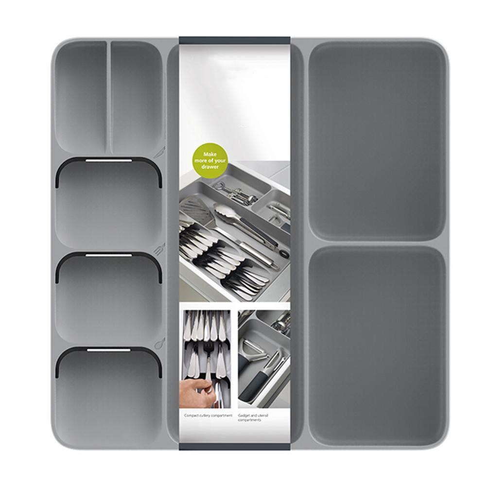 Kitchen Organizer and Storage Kitchen Drawer Organizer Tray Spoon Cutlery Separation Storage Box Kitchen Storage Organizer 4