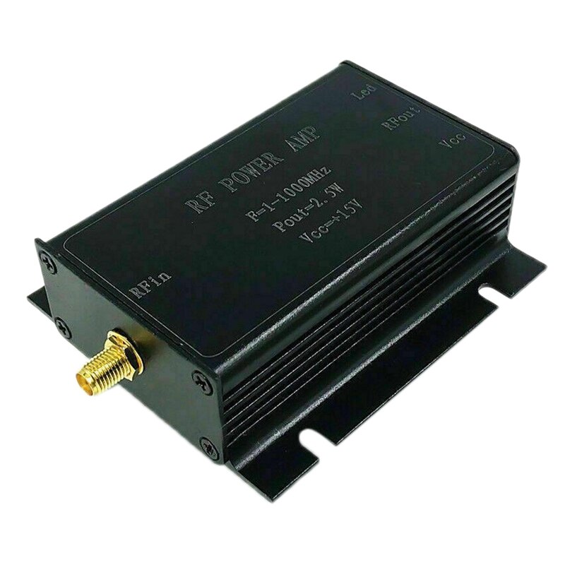 1-1000MHz 2.5W HF VHF UHF FM Transmitter RF Power Amplifier AMP for Ham Radio