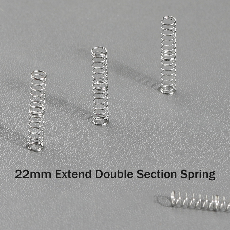 Sprężyna przełącznika klawiatury mechanicznej 22 mm dwustopniowa niestandardowa sprężyna przełącznika Mx 35g 37g 45g 50g 55g 62g 67g 70g 80g 150g