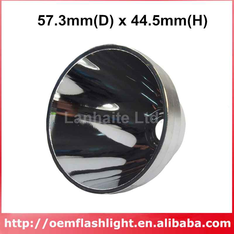 57.3mm( d ) x 44.5mm( h) smo aluminium reflektor  (1 pc)