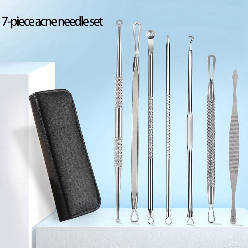 Double Head Pimple Extractor ,7 Pieces Blackhead R... – Vicedeal