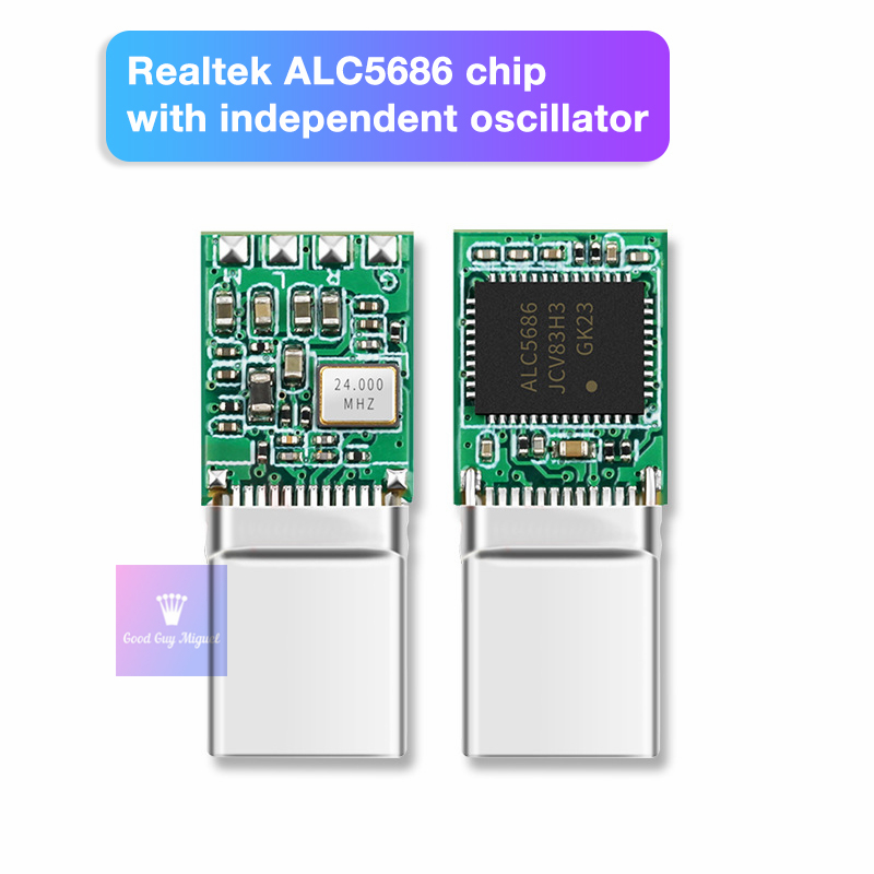 Hi Res-Adaptador USB tipo C HiFi a Jack de 3,5mm, amplificador de Audio DAC Realtek de 32 bits para auriculares OnePlus, Samsung S20 Pixel, Xiaomi Win10 PC