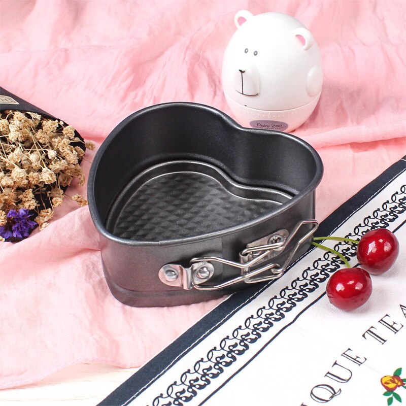 Cake Pan Carbon Steel Non-stick Spring Form Baking Pan Removable Bottom Cake Pan Bakeware Cake Baking Moulds Kitchen Accessories