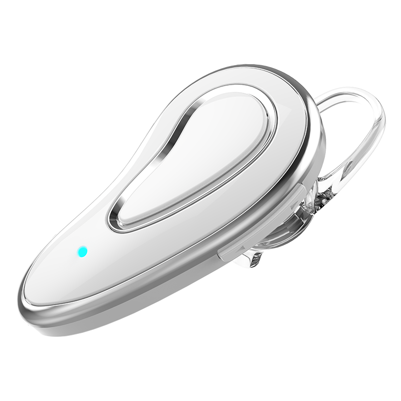 2022 mini-bluetooth-headsets, freisprecheinrichtungen, 5.0 kabellose kopfhörer, ohrhörer mit mikrofon und ohrhaken: Weiß ohne karton