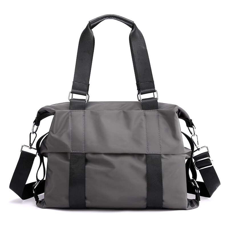 2022 Women&#39;s Shoulder bag Korean Female Handbag Large capacity Messenger Bag Ladies Nylon Tote Crossbody Bags Bolsas: Gray