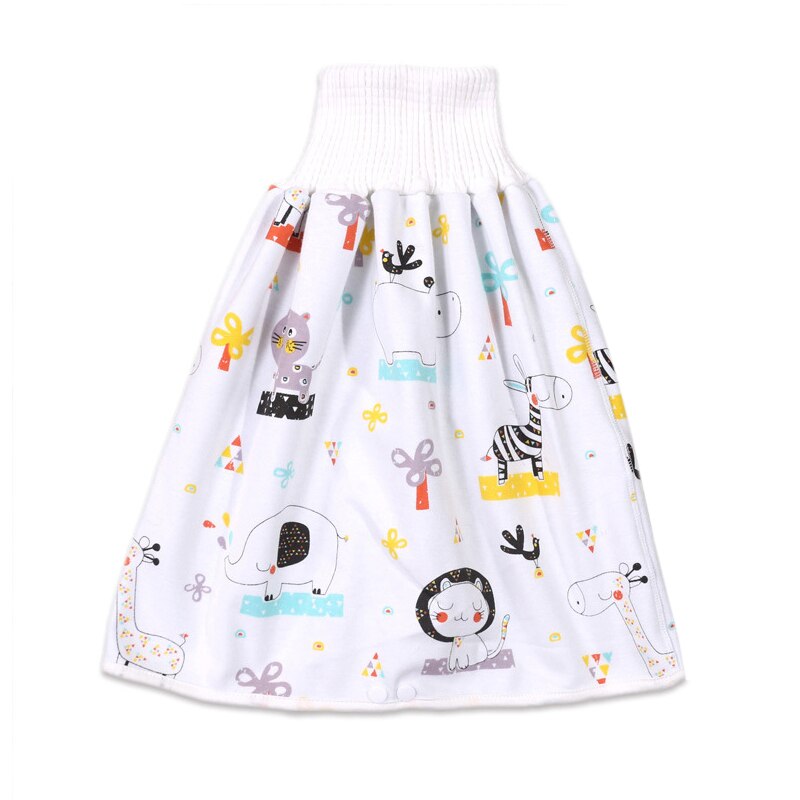 Cloth Diapers skirt Comfy Reusable Baby Diaper Skirt Shorts 2 in 1 Boy's Girl's Training Skirt Children diaper skirt: A / 4-8T