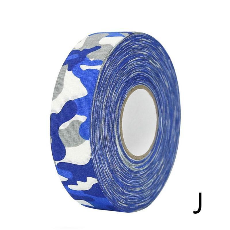 25m di Hockey Su Ghiaccio Bar Badminton Maniglia Della Bici Grip Manubrio Anti-slittamento Panno Nastro Adesivo Sport di Squadra Accessori: Blue camouflage