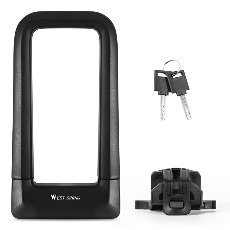 Bicycle U Lock Anti-theft Steel Safety Motorcycle Scooter Cycling Lock MTB Road Bike Wheel Lock 2 Keys Bike Lock Heavy Duty: 060 Advanced Type