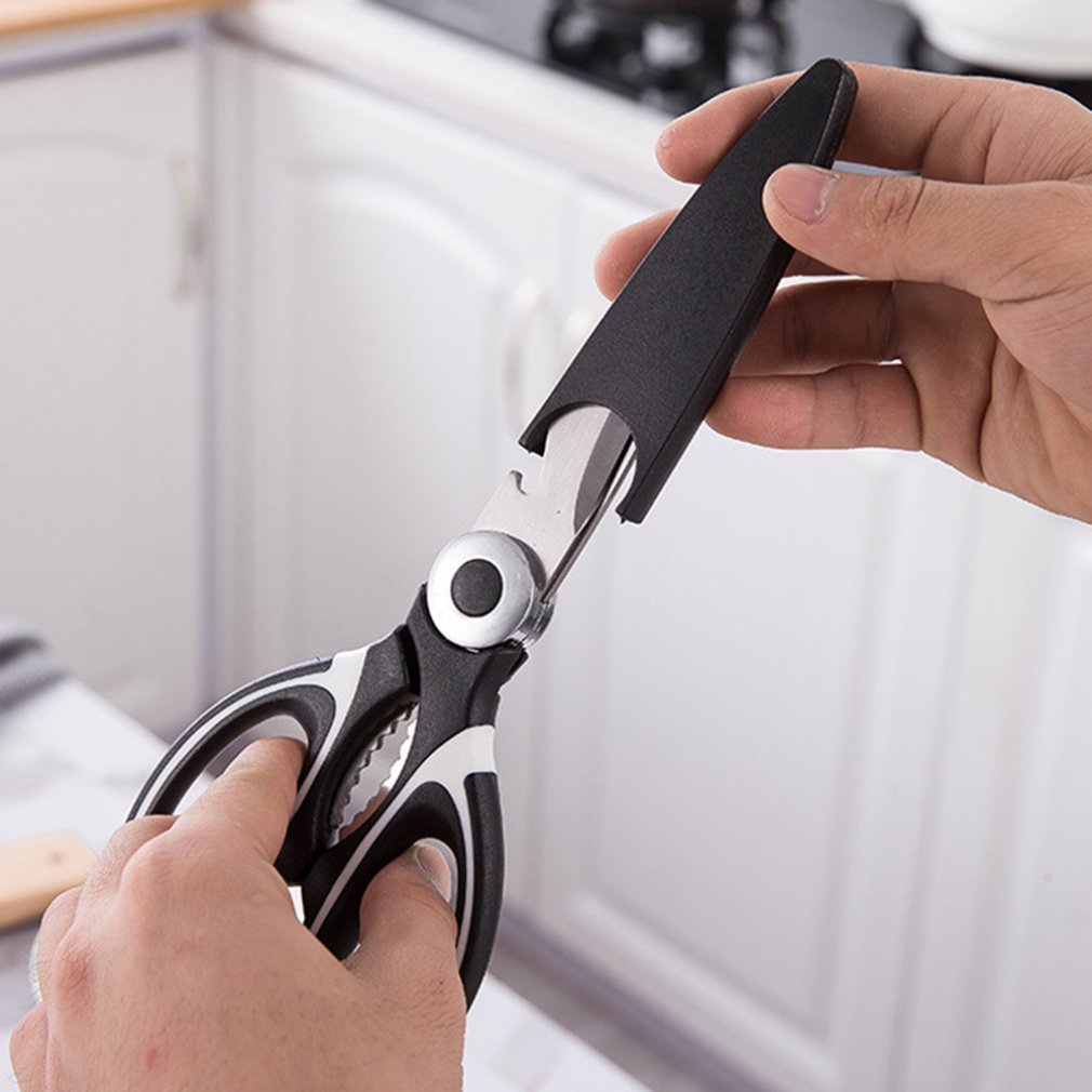 Kitchen Scissors Stainless Steel Kitchen Tools Gadget Food Shears Meat Vegetables Herb Cutter Chicken Scissors