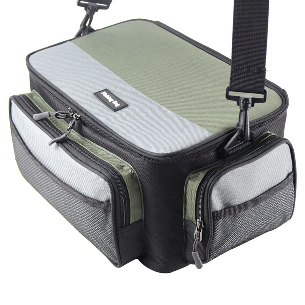 Lixada Angeltasche Mit Utility-Boxen, 40x17 Cm – Wasserabweisend, Vielseitig Als Umhängetasche Nutzbar