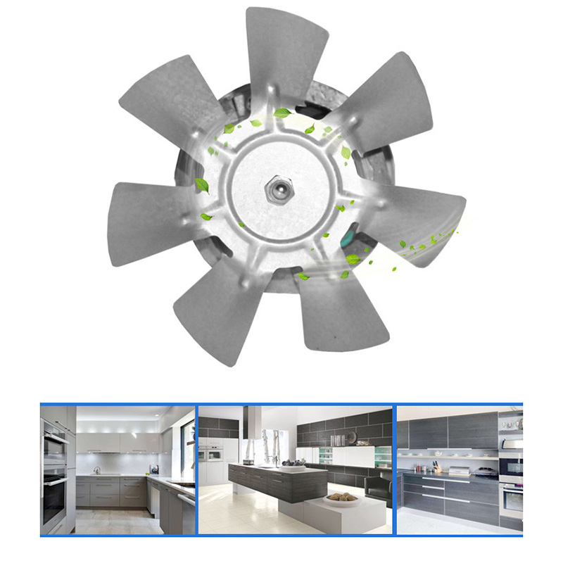 4 Inch Window Exhaust Fan Bathroom Kitchen Toilets Ventilation 2800R/Min 220V 25W White Color For Home Pipeline Fan Mute