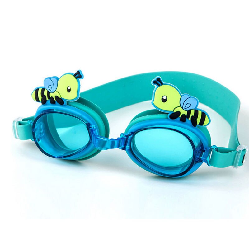 Gafas de natación profesionales para niños, lentes de dibujos animados, Delfín, antivaho, impermeables, para natación