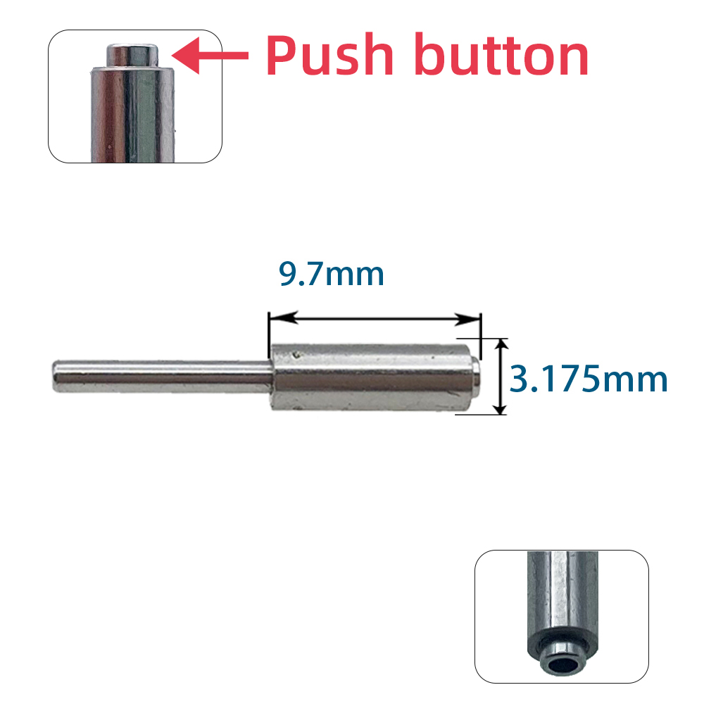 10 Stück Dental handstück Spindel welle Ersatzteile n * k kv sr bien Air Star Midwest Handstück Welle Zubehör: YELLOW