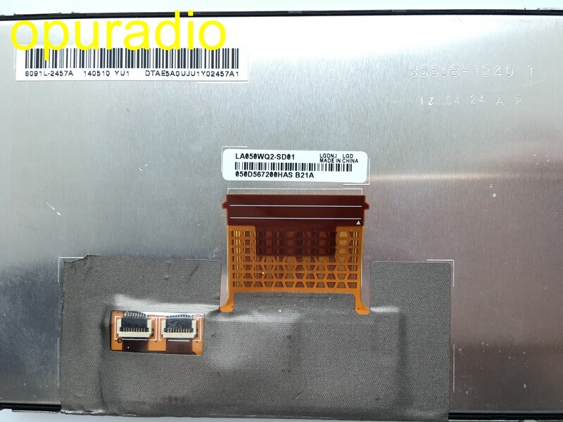 Original 5&quot; inch LA050WQ2-SD02 LA050WQ2 SD02 LA050WQ2-SD01 LA050WQ2 SD01 LCD Display Module with Touch Screen