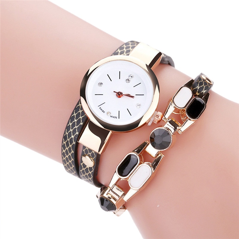 TGRTY Mode vrouwen horloges dameshorloge mode diamant cirkel lederen band armband dames horloge vrouwelijk horloge dames polshorloge (kleur: wit TGRTY Mode vrouwen horloges dameshorloge mode diamant cirkel lederen band armband dames horloge vrouwelijk horloge dames polshorloge (kleur: wit