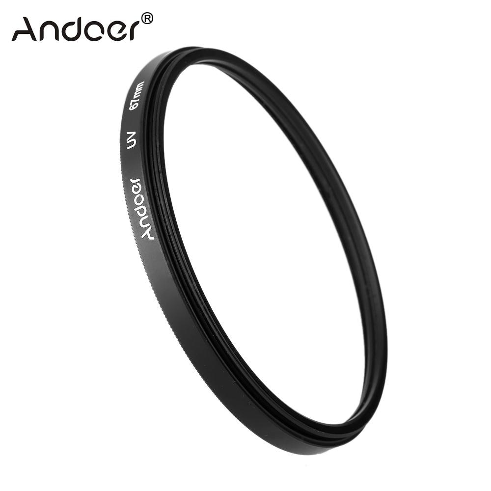 Andoer 67mm UV Ultra Violet Filter Lens Protector voor Canon Nikon DSLR Camera