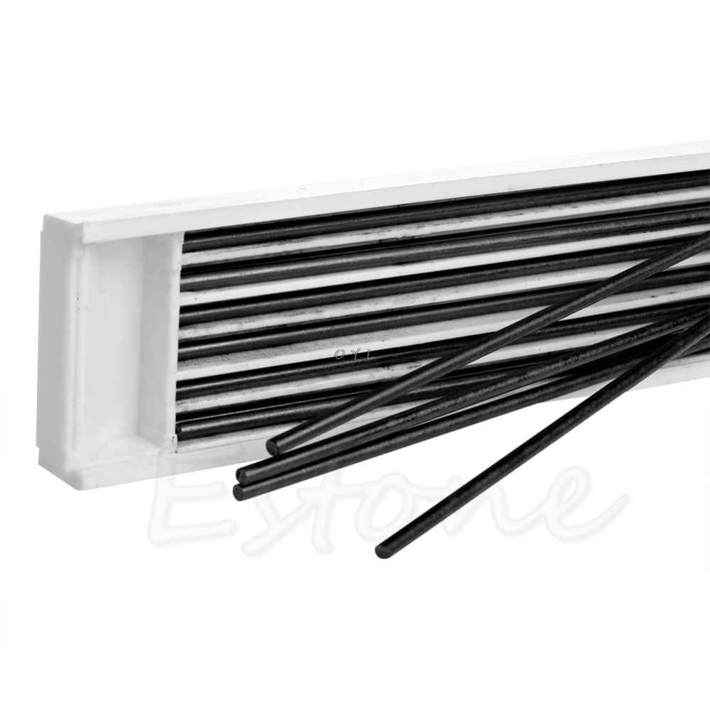 2mm 2B Lead Holder Automatic Mechanical Drafting Draughting Pencil 12x Leads