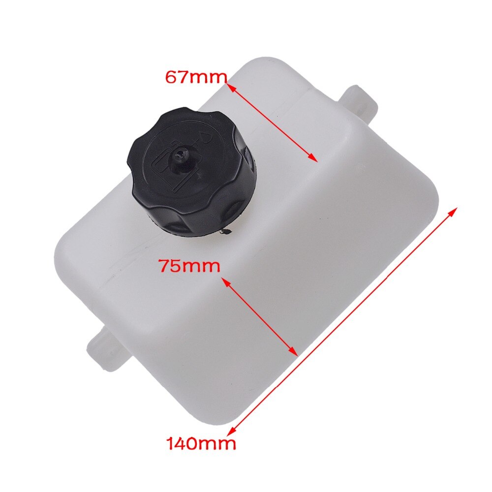 Pocket Bike Gas Benzine Tank Fit 2-Takt 47cc 49cc Mini Moto Dirt Bike ATV