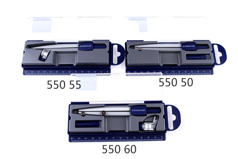 Staedtler Noris Club 550 50/55/60 compas scolaires wz plomb adaptateur universel outils mécaniques de rédaction pour étudiant