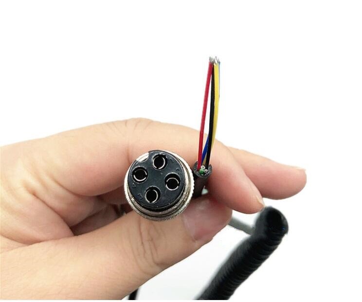 Ersatz Mic Kabel Draht 4 Stift Für Kobra Uniden Galaxis Auto CB CB-12 CB-507 Mikrofon