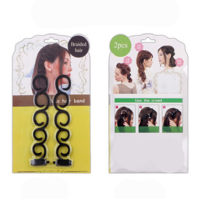 Franse Elegantie Haar Braider Bloem Magic Hair Clip Stylist Wachtrij Twist Vlecht Diy Kapsel Styling Accessoires