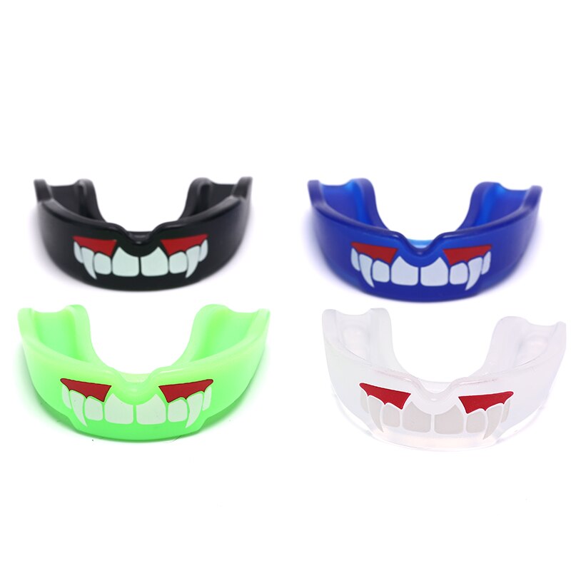 Fang Mouth Guard Taekwondo Muay Thai Teeth Protector Football Basketball Boxing Mouth Safety Mouth Guard Oral Teeth Protect