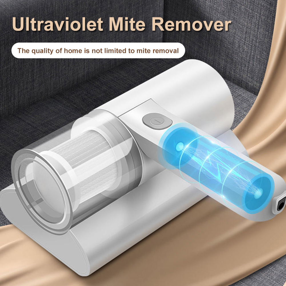 Home Handheld Mite Removal Rechargeable Vacuum Cleaner Ultraviolet Sterilizer Disinfection Tick Remover Cleaning Machine