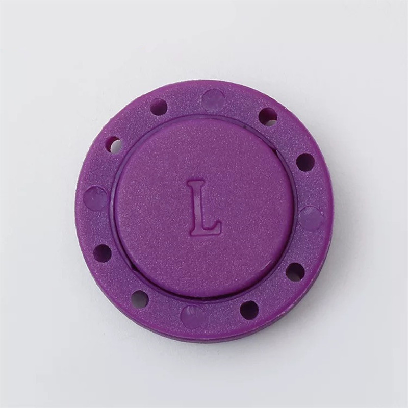Boutons de fixation magnétiques invisibles en PVC, une paire de boutons de fermeture automatiques pour sac de pardessus, accessoires de vêtement, scrapbooking, bricolage