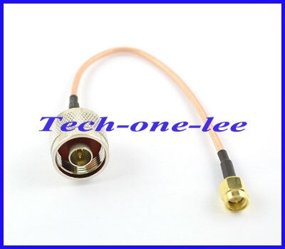1 stuk Straight Sma Stekker naar N Stekker connector 15 cm RG316 Jumper Pigtail kabel