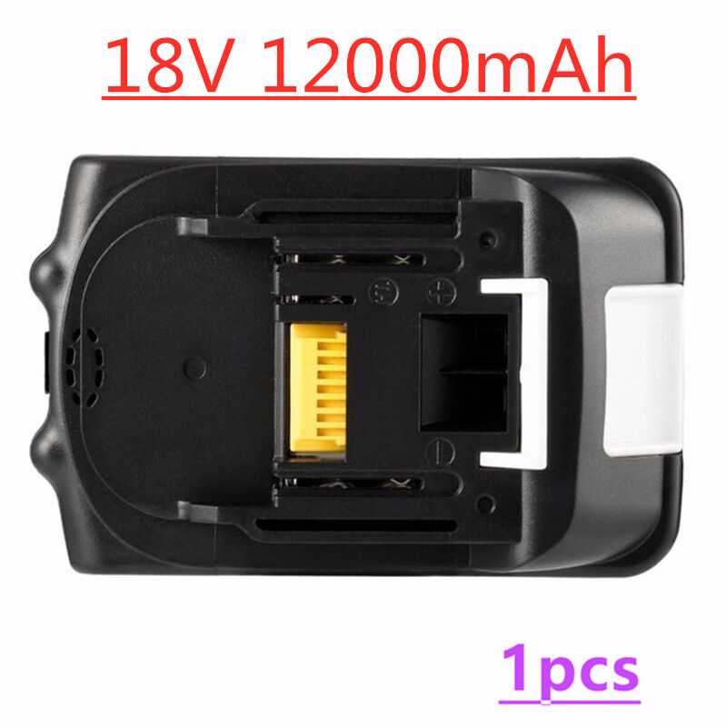 Power Tool Battery 18000mAh - Li-ion Replacement for Makita 18V LXT BL1860B BL1850: Yellow