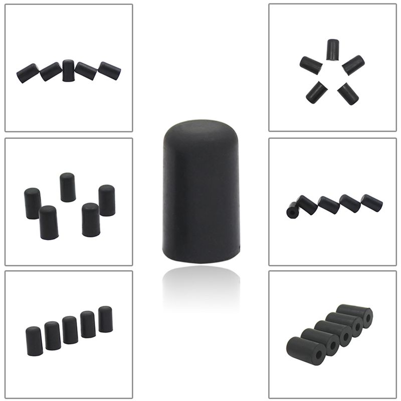 5 Pcs Cello Eindpin Tip Protector Rubber Cello Staart Pin Case Tip Cap Protector Antislip Mat Voor Cello snaarinstrumenten Viool Onderdelen
