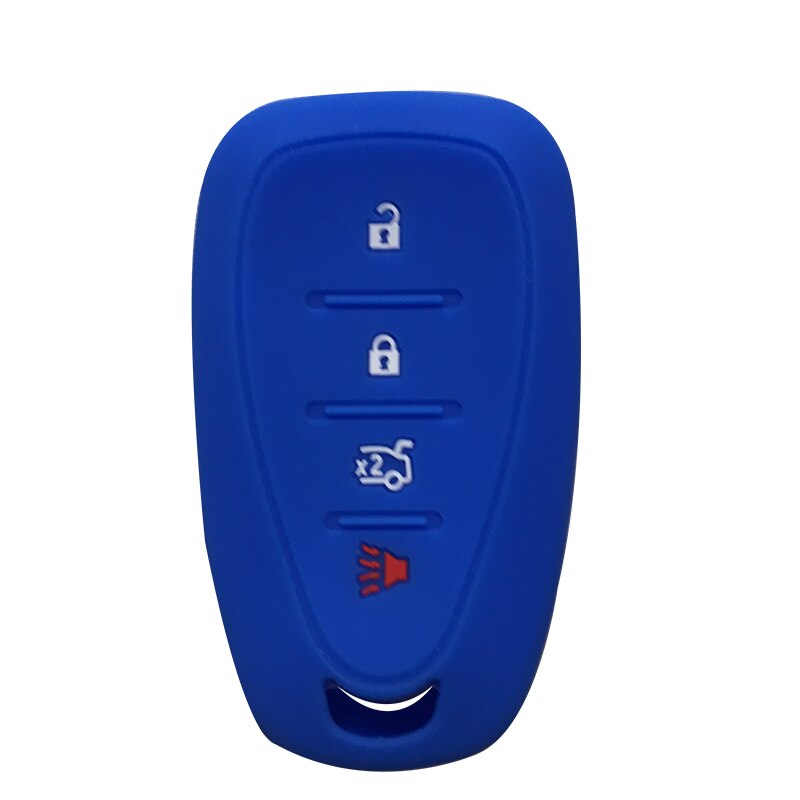 Silicagel autosleutelhoesje voor chevrolet sleutel afstandsbediening hoesje chevrolet camaro cruze malibu hoesje voor sleutelhanger alarm