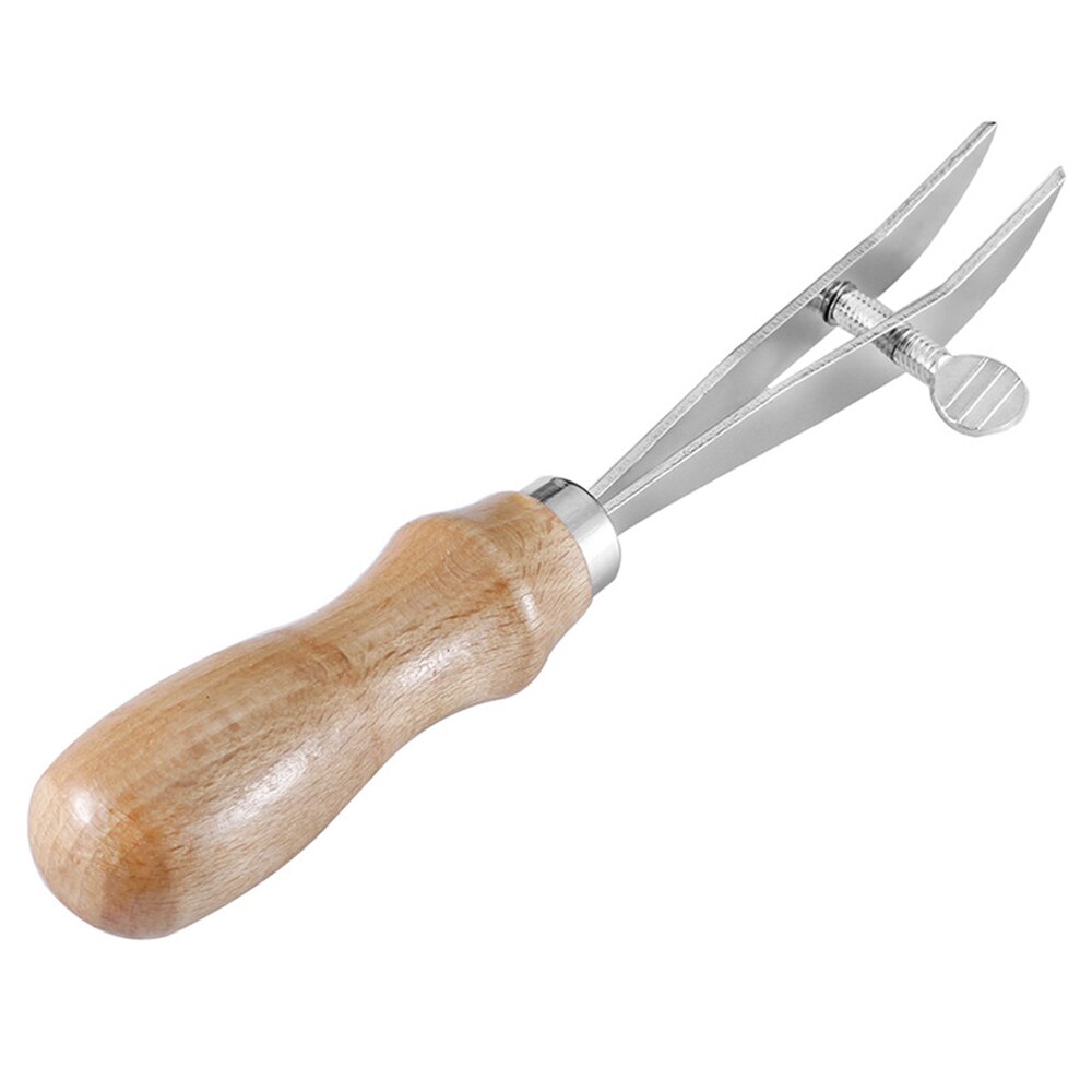 Leather Tools Adjustable Cutter DIY Handmade Leather Crimper Slotting and Grooving Device Edge Holder Leathercraft Cutting