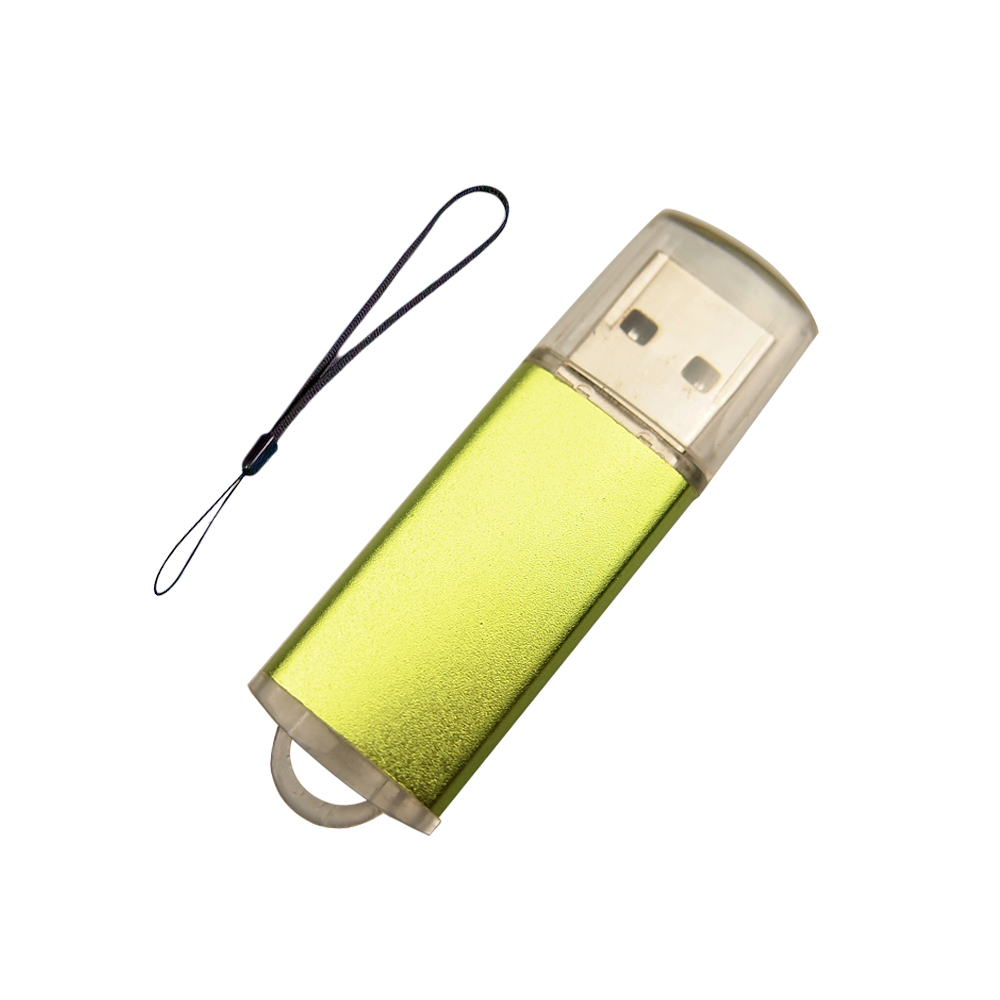 Metal USB Flash Drive 8GB 16GB 32GB 64GB 128GB Pen Drive 8 16 32 64 128 GB Pendrive Memory Stick Drives U Disk 2.0 Waterproof: green / 16 GB