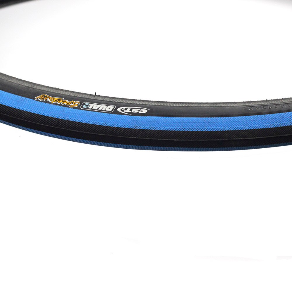 CST Speedway-neumáticos de bicicleta de 20 &quot;x 1 1/8&quot;, llanta enganchada 60TPI 451, 6.8Bar/100PSI, piezas de bicicleta plegable Minivelo BMX: 1 pcs blackblue