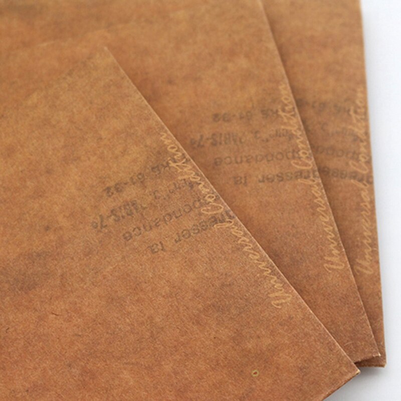 100Pcs/Lot Vintage Kraft Paper Stamp Series Envelopes Antique Kraft Envelope 16X11cm