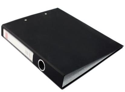 Deli pasta forte para trás ampla pasta de documentos 45mm arquivos de dados e pastas material de escritório a4 clipes de papel para a escola: 1 pcs black