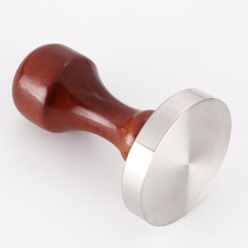 Coffee Tamper Espresso Tampers Wood Handle Tamper Coffee Powder Press Tools K9FB