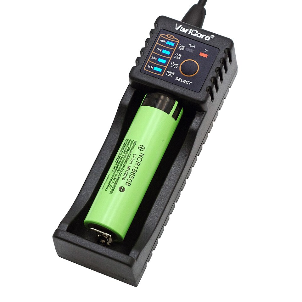 Varicore  v20i v10 18650 lader 1.2v 3.7v 3.2v 3.85v aa / aaa lader 18650 26650 10440 14500 nimh litiumbatterilader