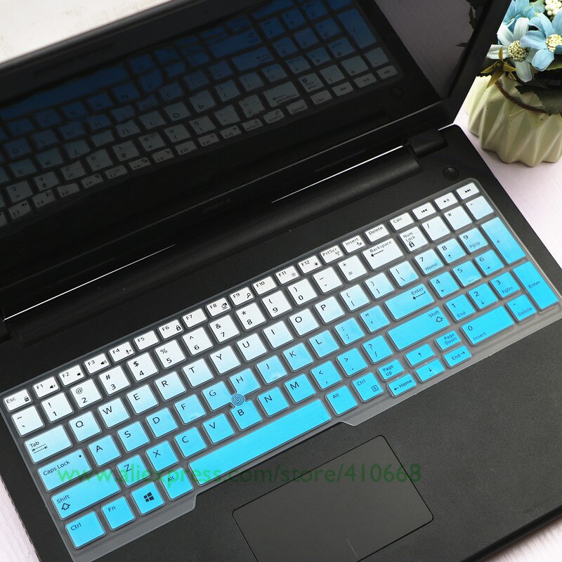 15.6 inc Silicone Laptop Keyboard Cover Protector Skin For Dell Latitude 5500 5501 5540 Precision 3540 3541