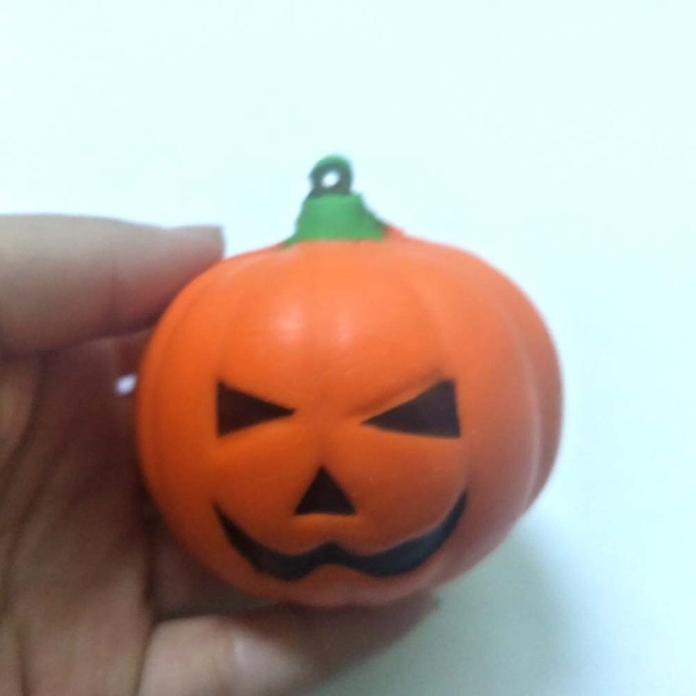 Mini Halloween Pompoen Pu Pop Trage Rebound Decompressie Speelgoed Schuim Ontspannen Speelgoed Decoratie Zachte Speelgoed Taart Monster Model