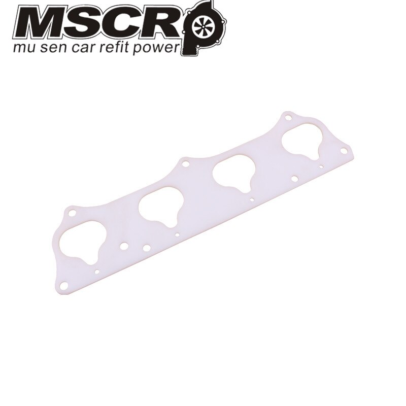 Intake Manifold Throttle Body Heat Shield Gasket Durable Advanced Thermal Insulation Plastics for K24A2 K20A3 K20Z1 K20Z3