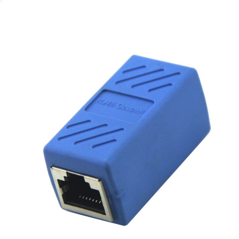 Vrouwelijke aan Vrouwelijke Netwerk LAN Connector Adapter Coupler Extender RJ45 Ethernet Kabel Uitbreiding Converter