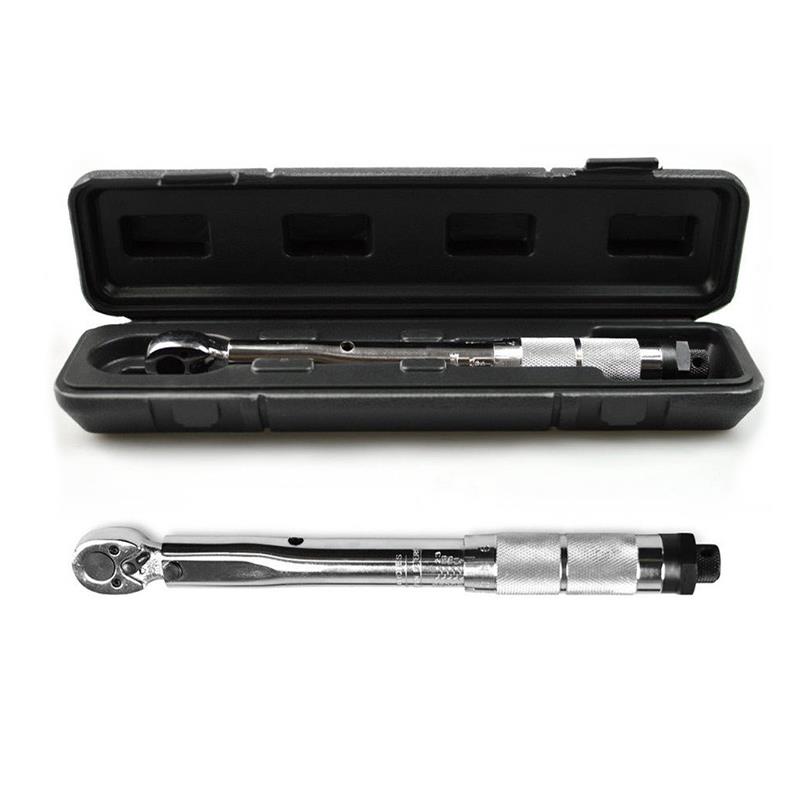 1 Pcs Boxed Preset Adjustable Torque Wrench Torque Wrench Torque Wrench 1/4" 5-25nM