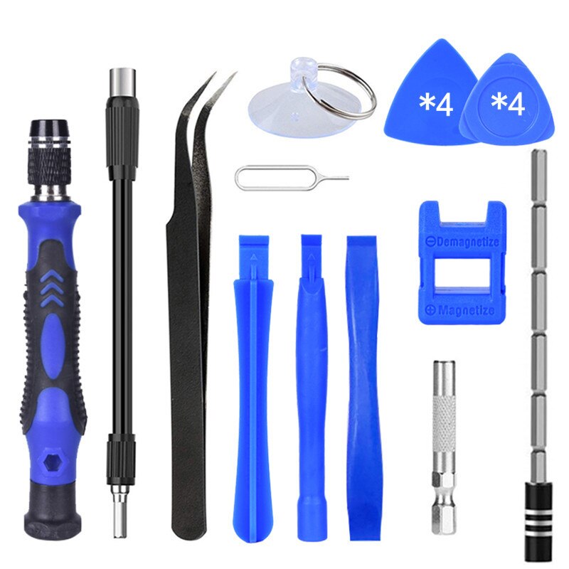 117 Stks/set Mobiele Telefoons Opening Screen Pry Reparatie Tool Kits Professionele Mobiele Telefoon Schroevendraaier Gereedschap Voor Iphone Samsung Xiaomi