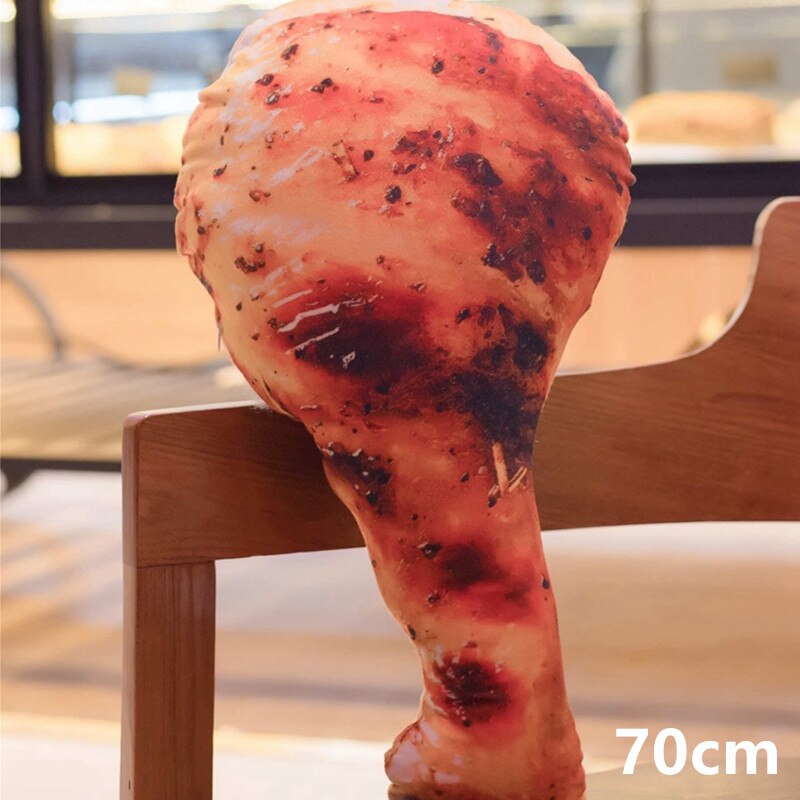 50/70/90CM Simulation Food Real Life Style Chicken Leg Toy Chick Wing Drumstick Pillow Cushion Lifelike Kids Birthday: 5