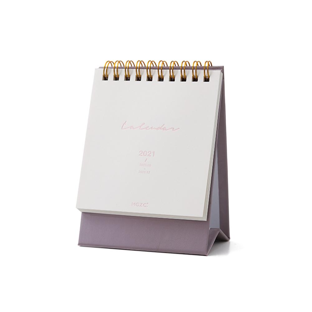 Mini desk kalender planner arrangør til at sætte mål og få tingene gjort mål journal til hjemmekontor: Lille e