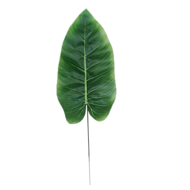 Single piece spring leaf European home decoration flower high simulation plant green plant wall canna leaf 35FP11: 02